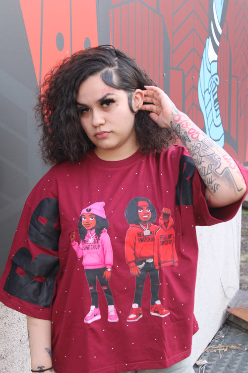 Be Real Cropped Shirts